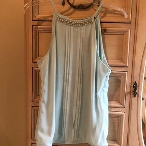 Express light blue blouse- brand new with tags